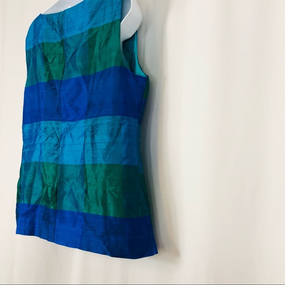 Talbots Silk sleeveless top NWT 12 - Picture 7 of 14